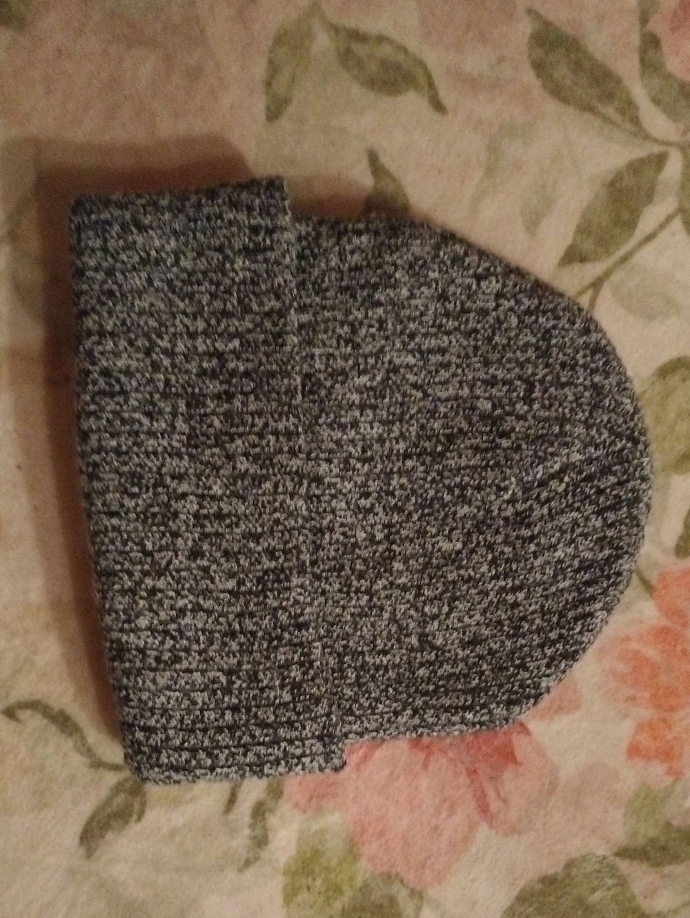 Heathered Gray Knit Beanie